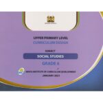 Upper Primary Level Curriculum Design Social Studies Grade 6