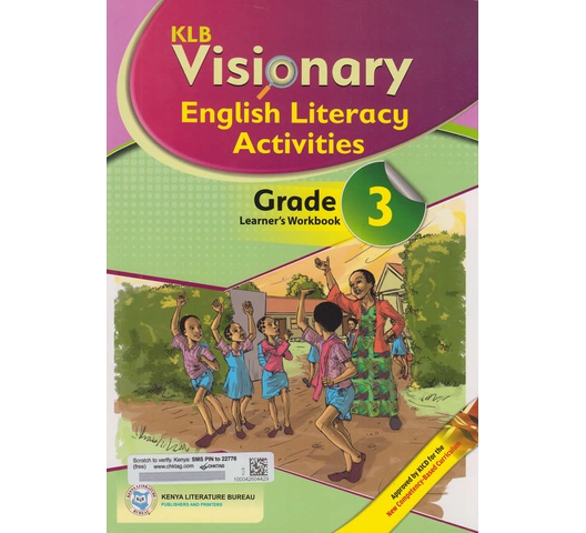 KLB Visionary English Literacy Activities Learner’s Workbook Grade … by Charles Gacaga, Muchiri …