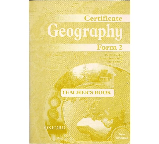 Certificate Geography Form 2
