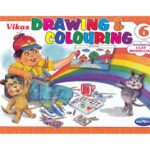 Vikas Drawing and Colouring Book 6