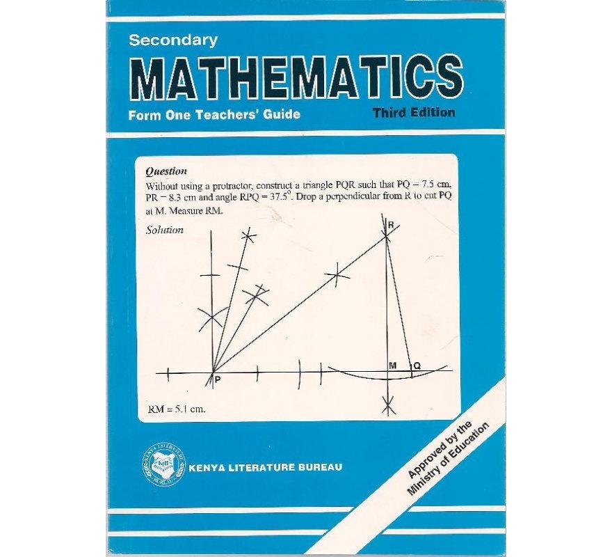 Secondary Mathematics Form 1 Teacher’s book by Abuko