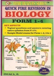 Trail Blazers Combined Biology Form 1-4 | Revision Books