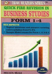 Trail Blazers Combined Business Studies Form 1-4 | Revision Books