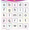 Queenex Letter Sounds a-z Chart (Plain)