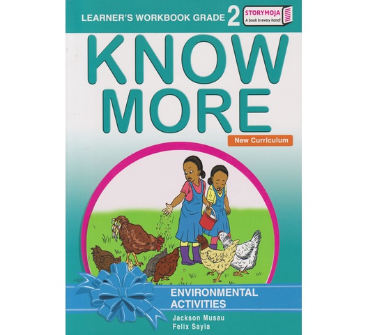 ow More Environmental Activities Learner's Workbook for Grade 2 is written in conformity to the new competence-based curriculum design to assist learners to carry out various interactive learning activities and experiences. This will, in turn, provide learners with opportunities to develop core competencies, core values, skills, and attitudes. Key features • A detailed coverage of all the required curriculum design strands and sub-strands. • Interactive learner-centered learning activities and experiences. • Choice learning activities that take care of learners with special needs. • Learner-centred activity questions for each learning experience. • Use of clear, varied, relevant, and well-captioned illustrations to support text. • Interactive activity questions for each learning experience. • Community service-learning activities that help in building collaborative relationships between schools and families. • Integration of Information and Communication Technology (ICT) in the learning activities. • Promotion of inclusivity and gender parity through text and illustrations. The authors of this book have taught young learners for many years. They have vast and tested experience in handling learners of this level.