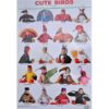 DL Cute Alphabet Birds