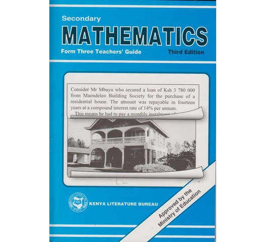 Secondary Maths Form 3 Teachers' guide KLB