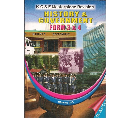 KCSE Masterpiece Revision History & Government Form 3