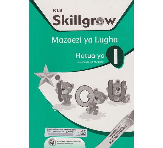 KLB Skillgrow Mazoezi ya Lugha Hatua 1 Trs … by Wandera