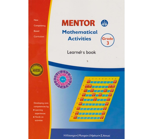 Mentor Mathematical Activities Learner’s Book Grade 3 by Mentor