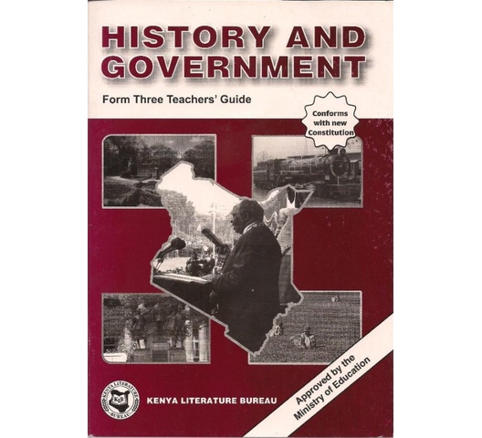 History and Government Form 3 Teacher’s book