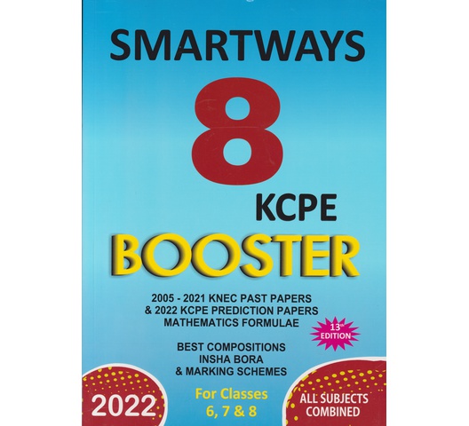 Smartways 8 KCPE Booster 2022 KNEC past papers … by Smartways