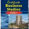 Certificate Business Studies Form 1