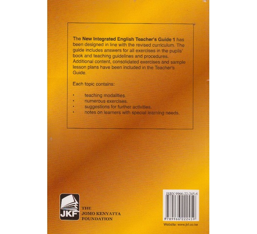 New Integrated English Form 1 Teachers’ guide by JKF