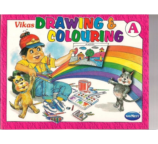 Vikas Drawing & Colouring A by Narvekar