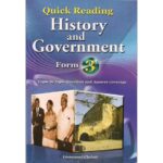 Quick Reading History and Government Form 3 by Emmanuel Cheloti