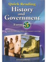Quick Reading History and Government Form 3 by Emmanuel Cheloti