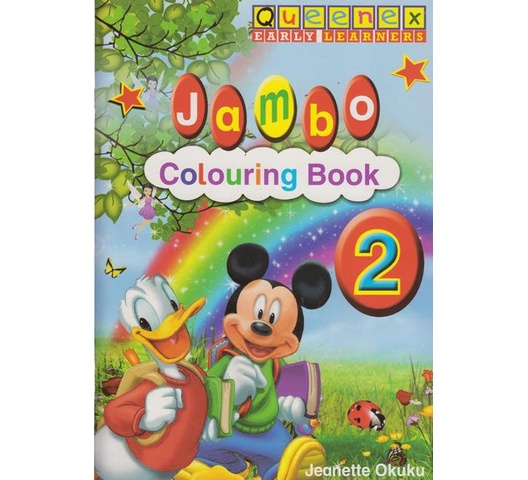 Queenex Early Learning Jambo Colouring book 1