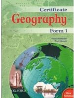 Certificate Geography Form 1 by Oxford