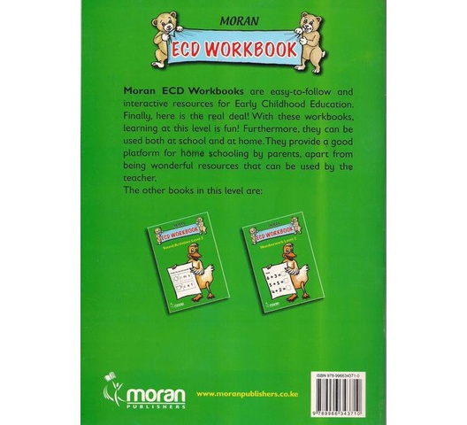 Moran ECD Workbook First Phonics Level 2 by Wambugu