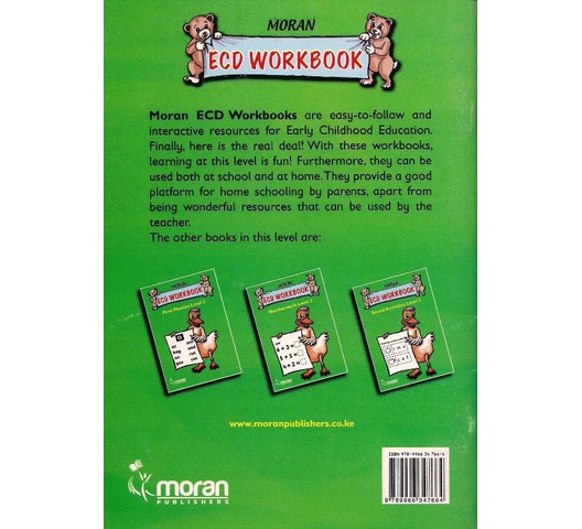 86a Moran ECD Workbook Handwriting and patterns Level 2 by Njoroge