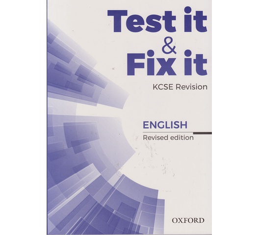 Test it & Fix it KCSE English by Bukenya