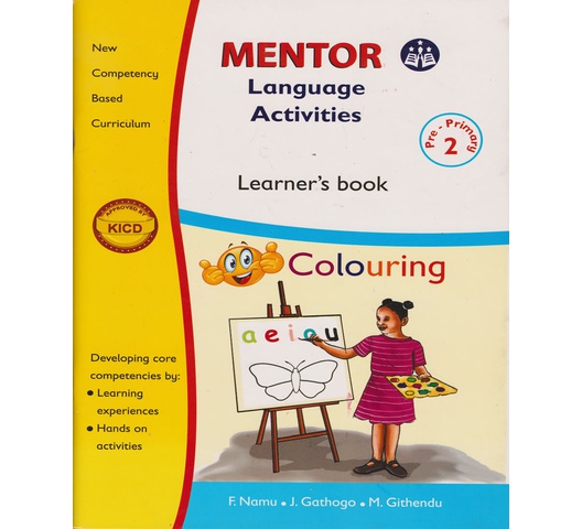 Mentor Environmental Activities Learner’s pre-primary 2 (Approved) by H. Ahem, F. Tweni, E. Mu…