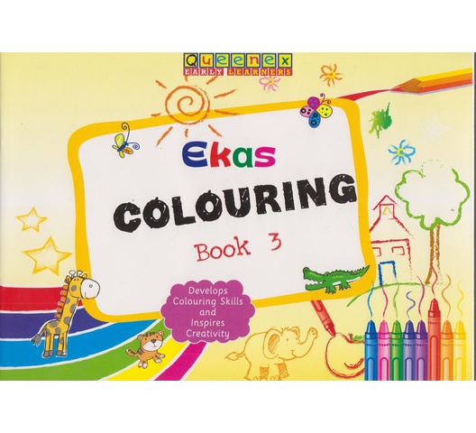 Queenex Ekas Colouring Book 3 by Ekas