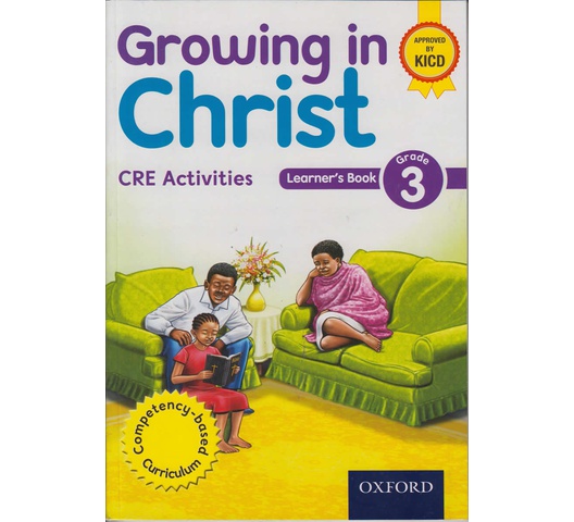 Growing in Christ CRE Activities grade 3