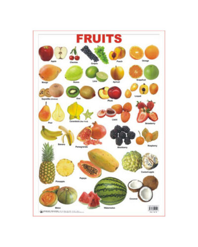 Educational charts Fruits Matunda (Sangyug)