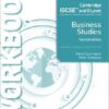 Cambridge IGCSE and O Level Business Studies Workbook 2nd edition