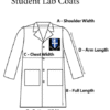 White Lab Coat (with badge)