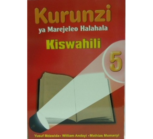 Kurunzi ya Marejeleo Halahala Kiswahili 5