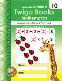 Twiga Books Mathematics Multiplication Phase1 Book10 Grade 2