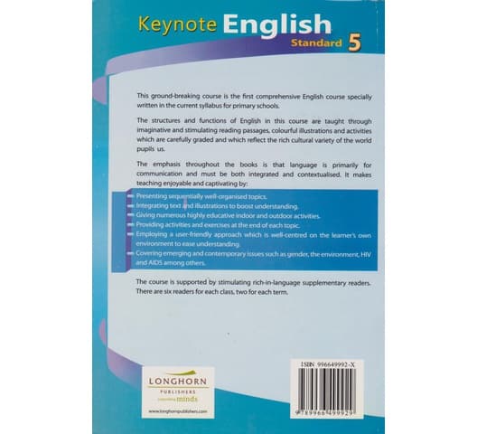 Keynote English Std 5