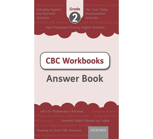 OUP CBC Workbooks Answer book Grade 2