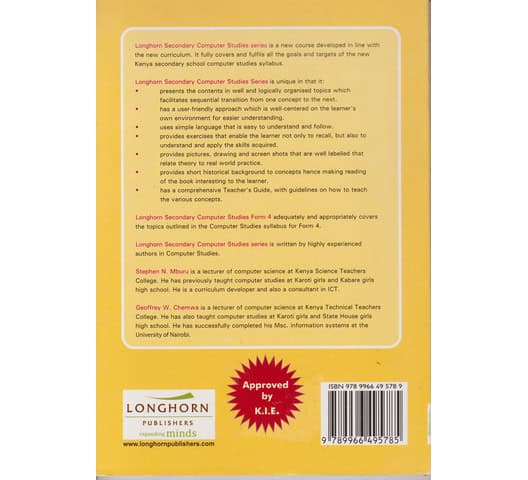 61a Longhorn Computer Studies Form 4