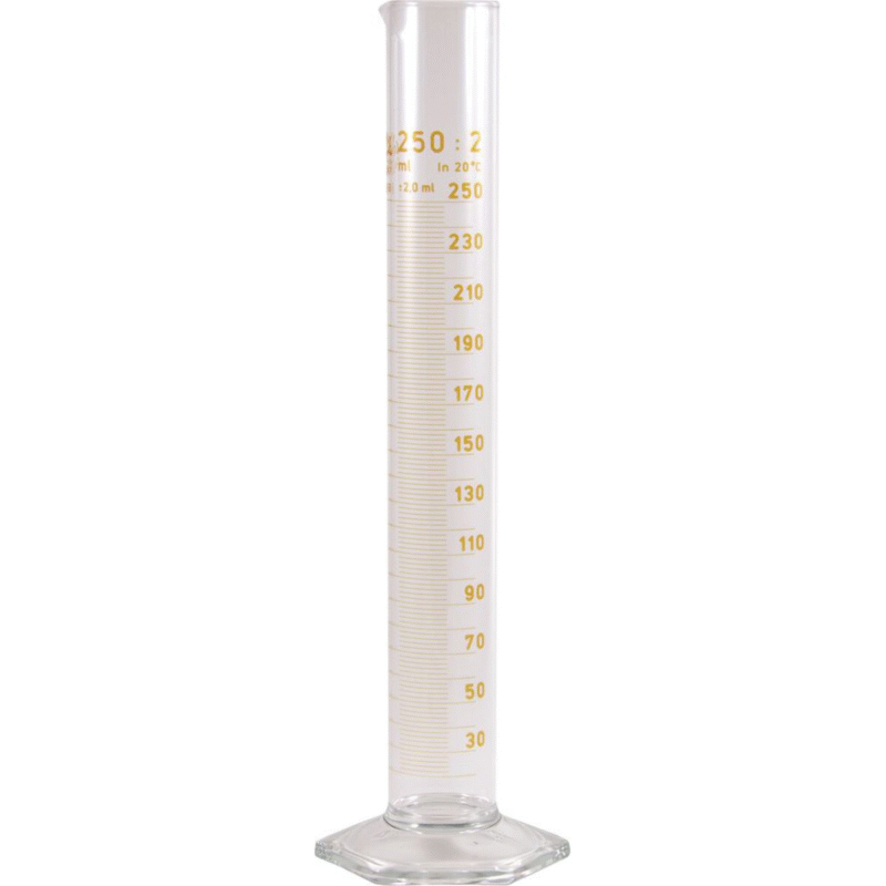 Measuring Cylinder glass 250ml