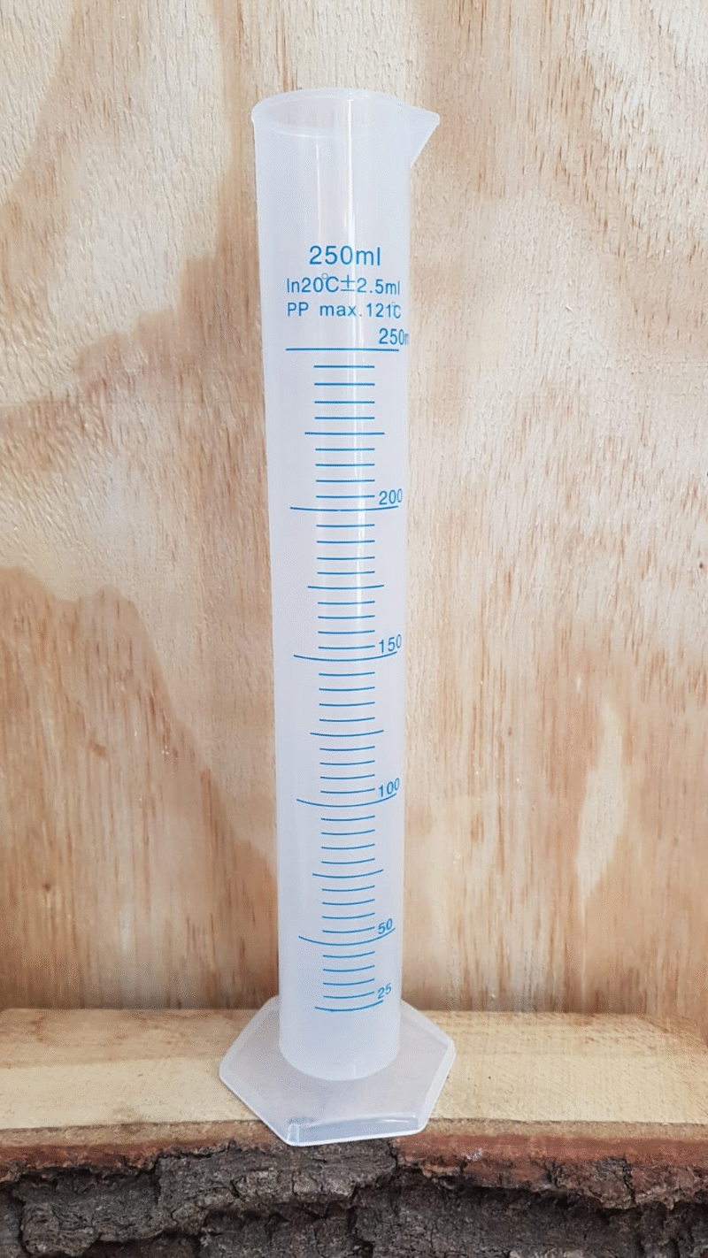 Measuring Cylinder Plastic 250ml