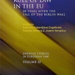 Rule of Law in the EU: 30 Years After the Fall of the Berlin Wall (Swedish Studies in European Law)